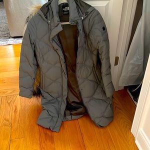 North face womens long puffer jacket
